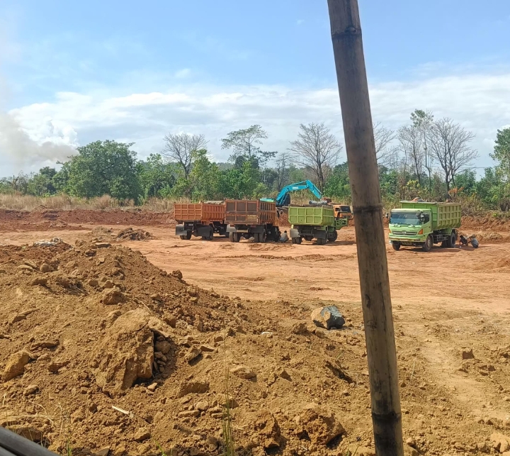 Tambang Diduga Ilegal di Dusun Batu Alang Gowa