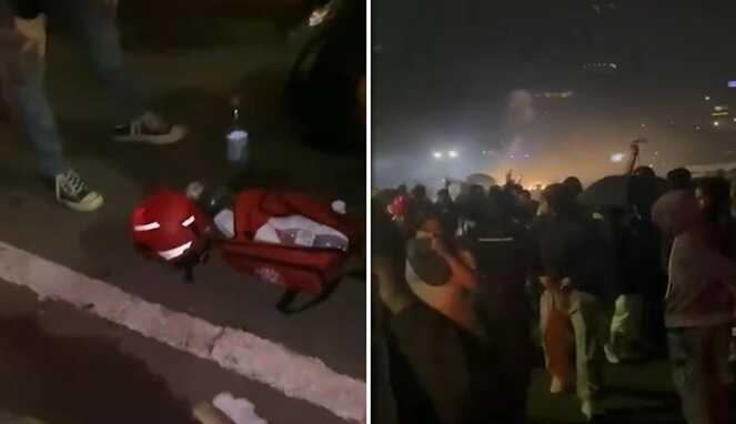 Bentrokan Demo UU TNI dan RUU Polri, Massa Terluka, Paramedis Ikut jadi Korban