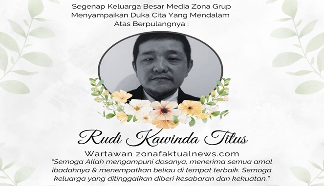 Ucapan Duka Inetnews.co.id atas Wafatnya Rudi Kawinda Titus