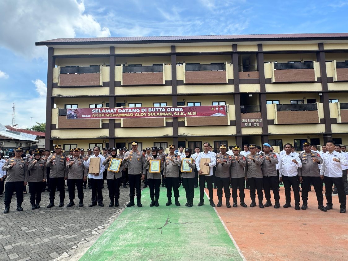 Aksi Polwan Gowa Viral, Kapolres Gowa Beri Penghargaan