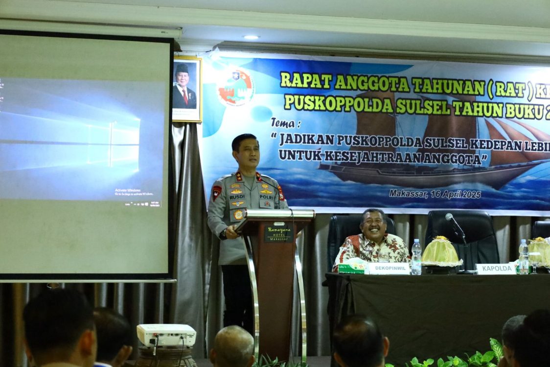 Kapolda Sulsel: RAT Adalah Indikator Koperasi yang Sehat dan Aktif