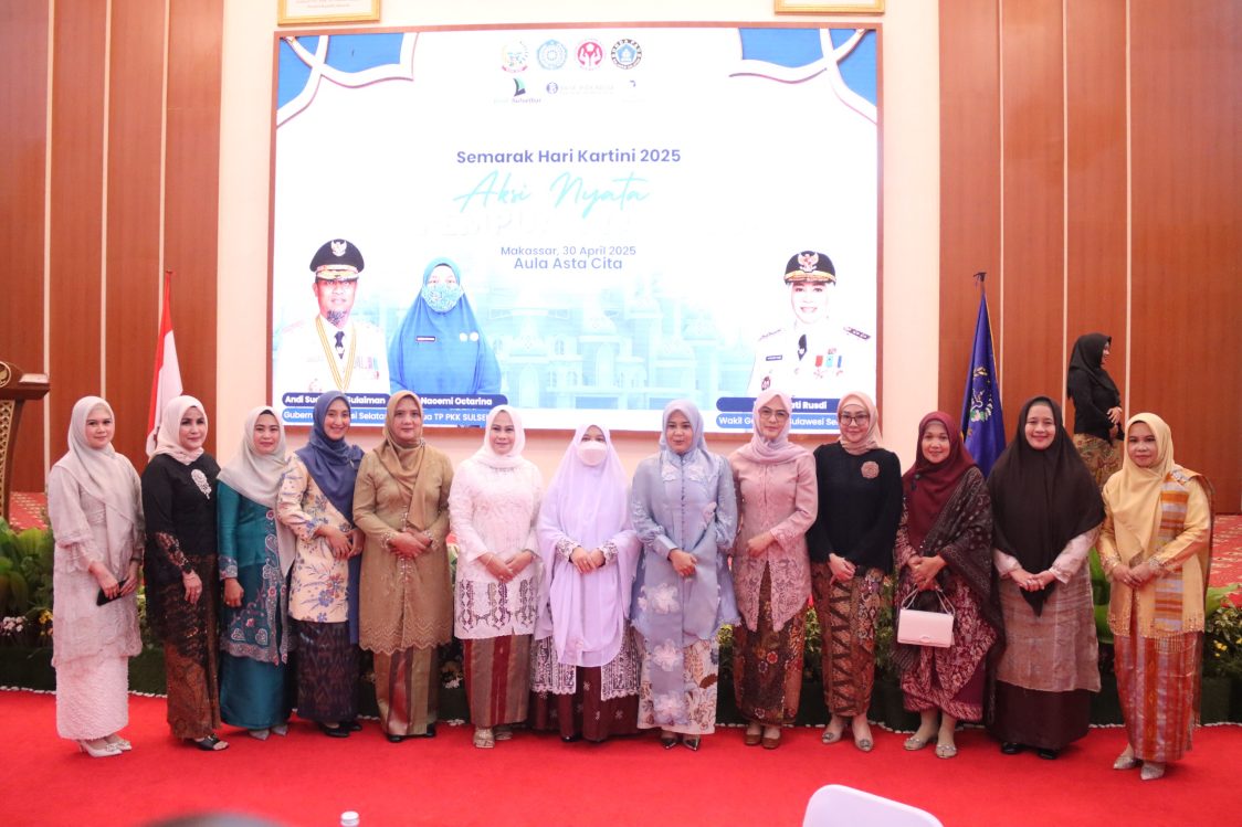 Sri Ekowati Firdaus Hadiri Semarak Hari Kartini 2025, Tekankan Perempuan Tangguh Sulsel