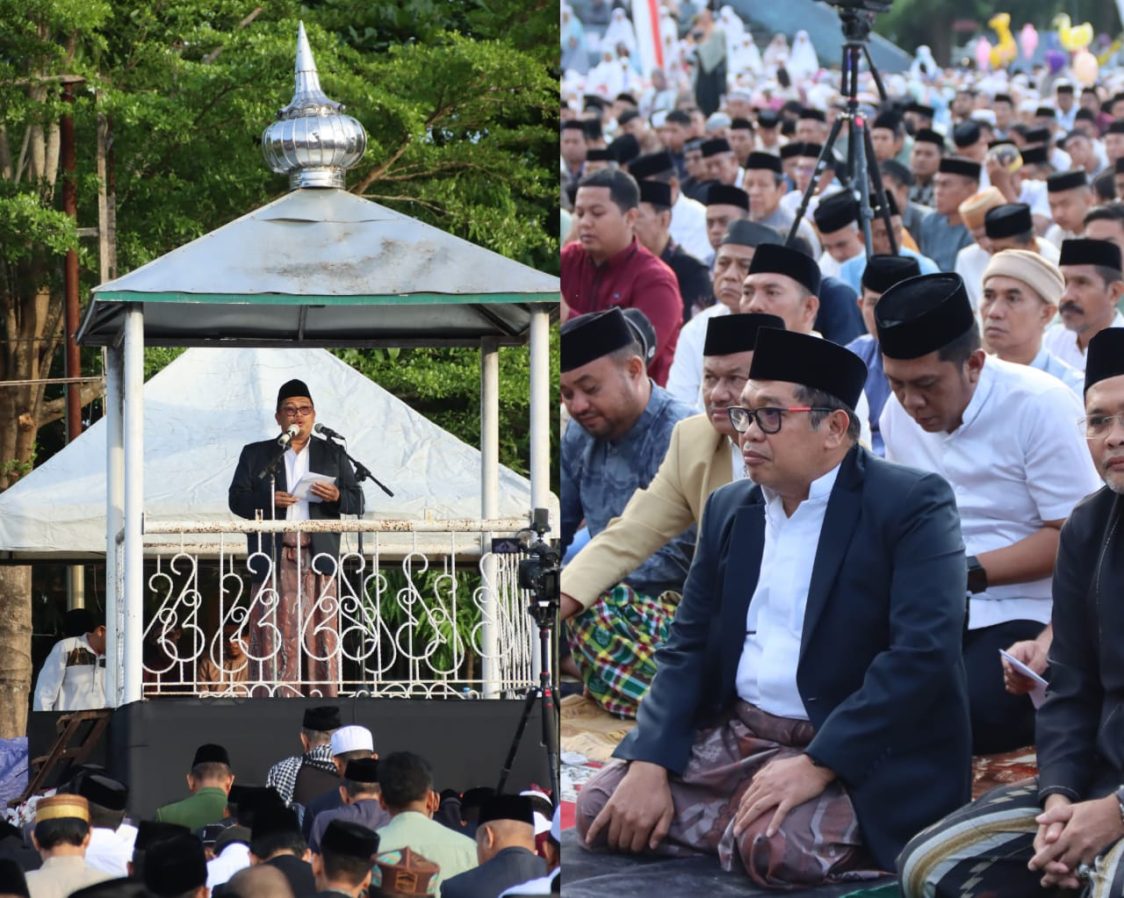Bupati Takalar Shalat Idul Adha 1446 H Bersama Warga, Imbau Maknai Qurban Dengan Ketulusan