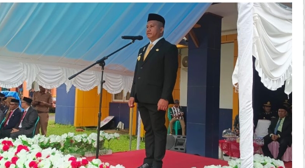 Pimpin Upacara Hari Lahir Pancasila, Laode Darwin Gaungkan Ideologi Menuju Indonesia Raya