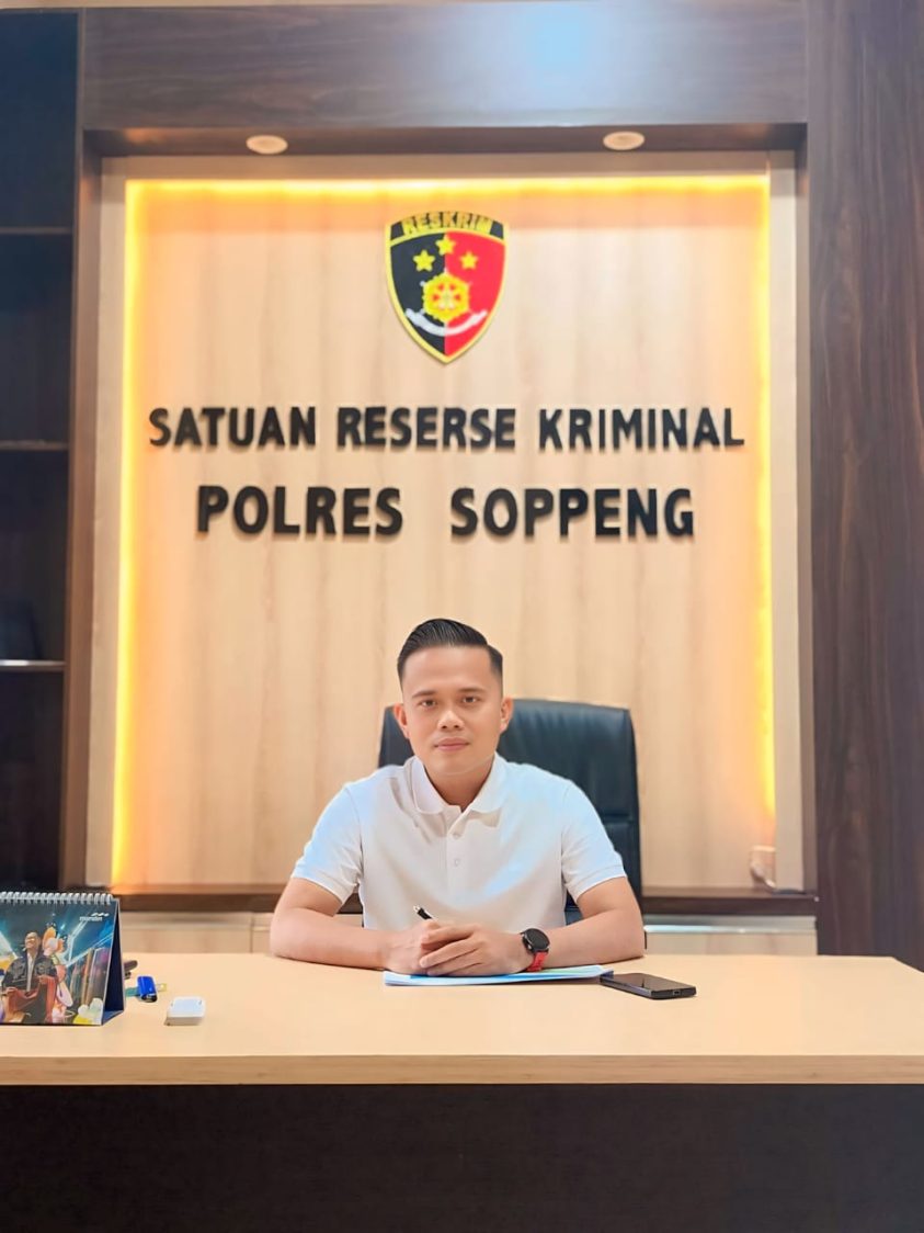 Kasat Reskrim Polres Soppeng, AKP Dodie Ramaputra,