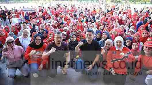 Semarak HUT RI ke-80, Pemkot Makassar Gelar Senam Massal dan Porseni ASN